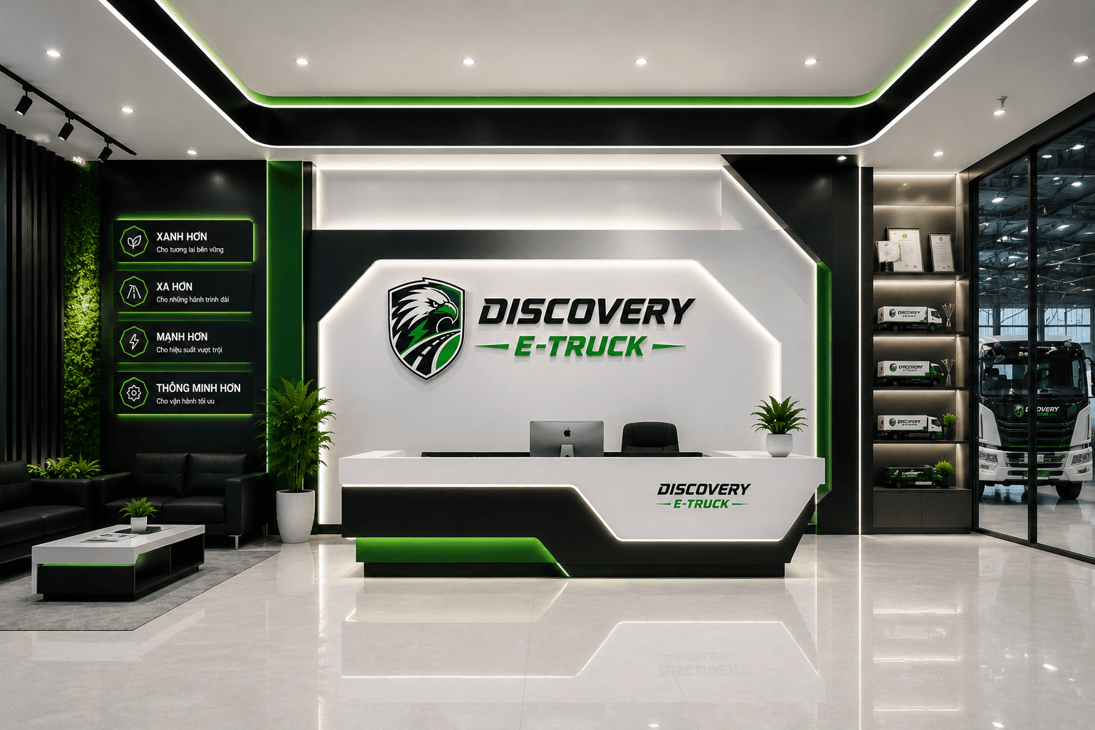 DISCOVERY GROUP PHÁT TRIỂN LĨNH VỰC XE TẢI ĐIỆN