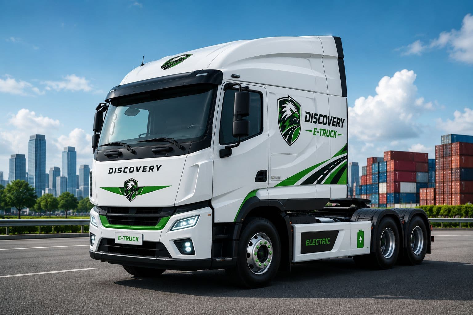 DISCOVERY E - TRUCK GIỚI THIỆU XE TẢI ĐIỆN THẾ HỆ MỚI